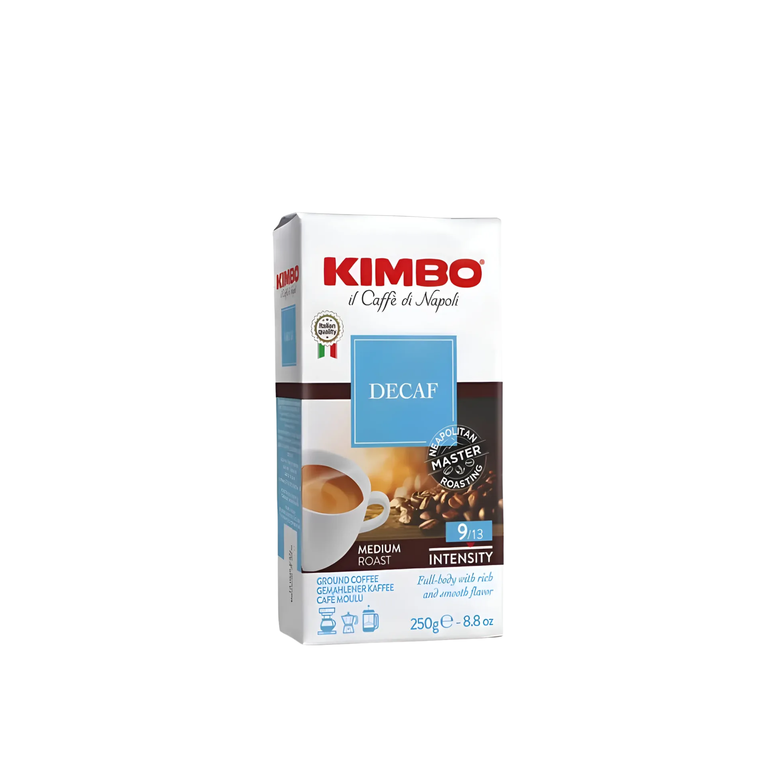 Café Molido Kimbo Descafeinado